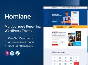 Homlane – Multipurpose Servicing WordPress Theme