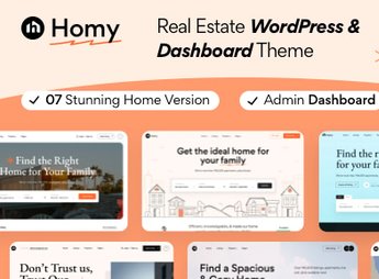 Homy – Real Estate WordPress Theme
