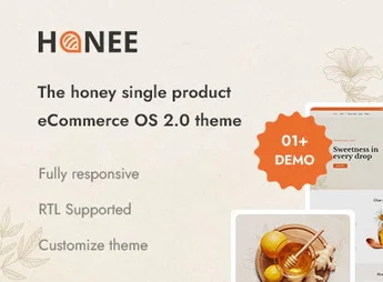 Honee – Honey Single Product Shopify 2.0 Theme
