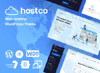 Hostco – Hosting Service WordPress Theme