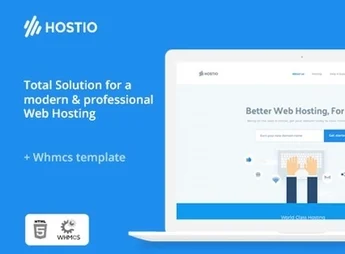 Hostio Web Hosting & WHMCS WordPress Theme