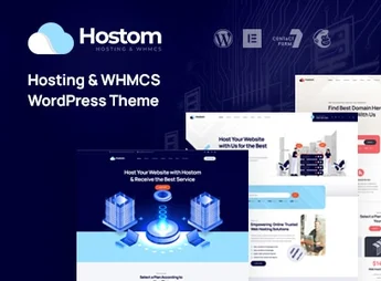 Hostom – Web Hosting & WHMCS WordPress Theme