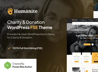 Humanite – Charity & Donation FSE WordPress Theme