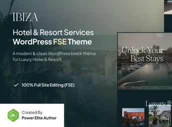 Ibiza – Luxury Hotel & Resort FSE WordPress Theme
