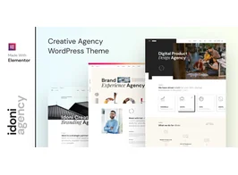 Idoni – Creative Agency WordPress Theme