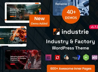 Industries – Factory Business WordPress Theme