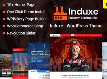 Induxe – Industry & Manufacturing WordPress Theme