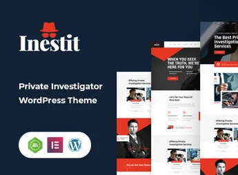 Inestit – Private Investigator WordPress Theme