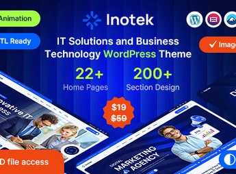 Inotek – IT Solutions and Business Technology WordPress Theme