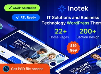 Inotek – IT Solutions and Business Technology WordPress Theme
