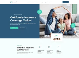 Insurerity – Insurance Agency WordPress Theme