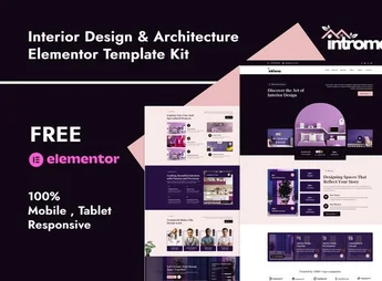 Introma – Interior Design & Architecture Elementor Template Kit