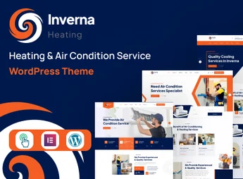 Inverna – Heating & Air Condition Service WordPress Theme