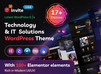 Invite – IT Solutions & Technology WordPress Theme
