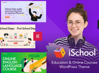 iSchool – Education & Online Courses WordPress Theme