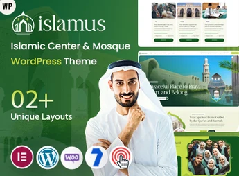 Islamus – Islamic Center & Mosque WordPress Theme