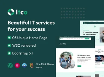 Itco – IT Solutions & Services WordPress Theme