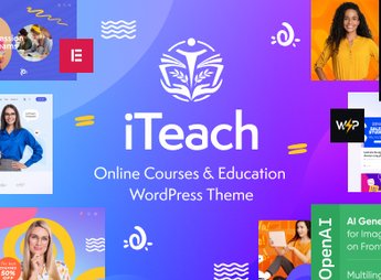 iTeach – Online Courses & Education WordPress Theme