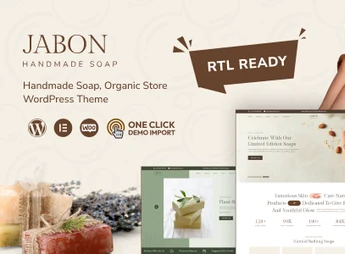 Jabon – Handmade Organic Soap WordPress Theme