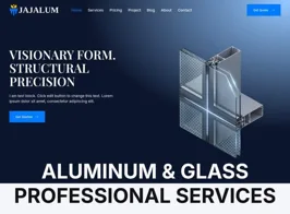 Jajalum – Aluminum and Glass Elementor Pro Template Kit