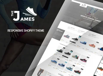James – Responsive Shoes Shopify Theme – Sectioned