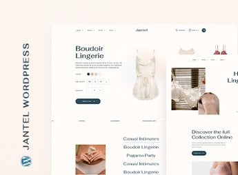 Jantel – Lingerie & Fashion Store WordPress Theme