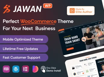 Jawan Gym & Sports Store WooCommerce Theme