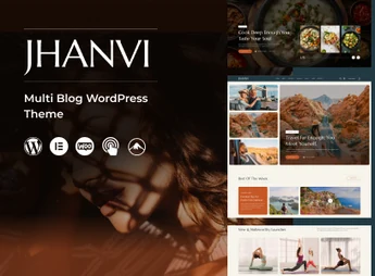 Jhanvi – Blog WordPress Theme