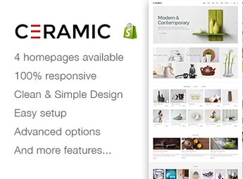 JMS Ceramics – Responsive Shopify Theme