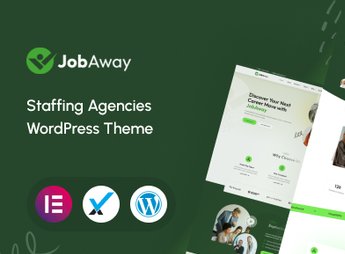 Jobaway – Staffing Agencies WordPress Theme