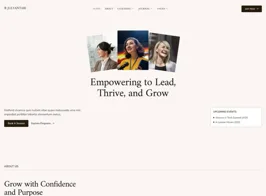 Julyantari – Womenpreneur Coach & Community Elementor Template Kit