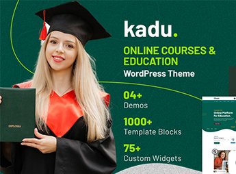 Kadu – Education WordPress Theme