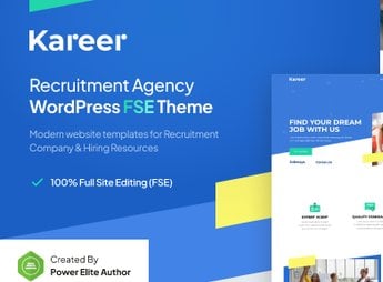 Kareer – Human Resource & Recruitment Agency FSE WordPress Theme
