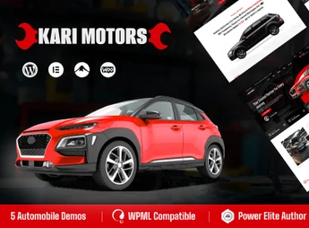 KariMotors – Car Repair & Service WordPress Theme