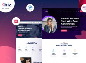 Kbiz – Business and Corporate WordPress Theme