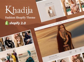 Khadija – Muslim Fashion Clothing Shopify Theme