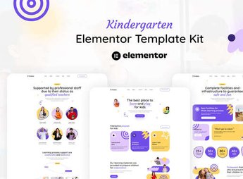 Kiddies – Kindergarten Elementor Template Kit