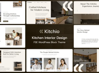 Kitchio – Kitchen Cabinets & Furniture FSE WordPress Block Theme