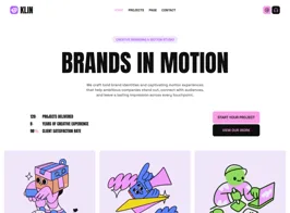Klin – Branding & Motion Design Studio Website Elementor Template Kits