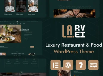 La.Revi – Luxury Restaurant WordPress Theme