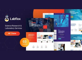 Labflox – Laboratory & Research Responsive WordPress Theme