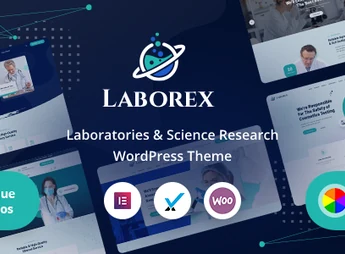 Laborex – Laboratory & Research WordPress Theme