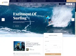 Lanong – Yacht Rental WordPress Theme