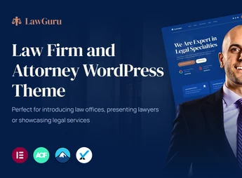 LawGuru – WordPress Theme for Law Firms & Attorneys