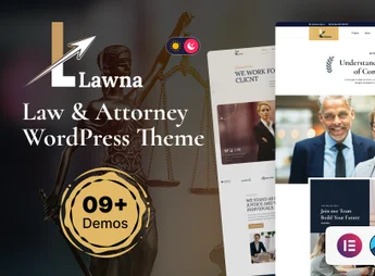 Lawna – Lawyer & Law Firm WordPress Theme
