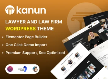 Kanun – Lawyer & Law Firm WordPress Theme