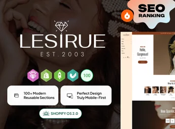 Lesirue | Jewelry & Accessories Shopify Theme OS 2.0