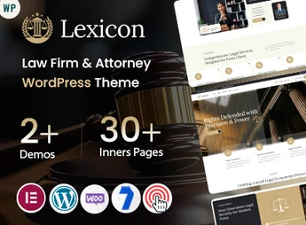 Lexicon – Law Firm & Attorney WordPress