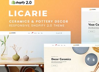 Licarie – Ceramics & Pottery Decor Shopify 2.0 Theme