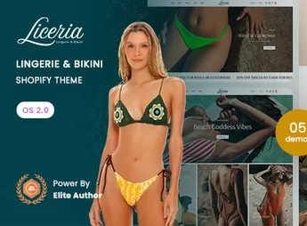 Liceria – Lingerie & Bikini Shopify 2.0 Theme
